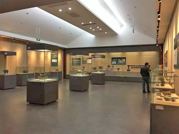 杭州博物館青銅器展廳內(nèi)景