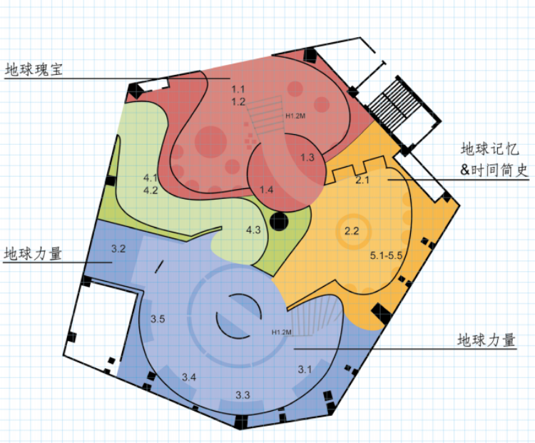 自然博物館地球奧秘展廳設(shè)計